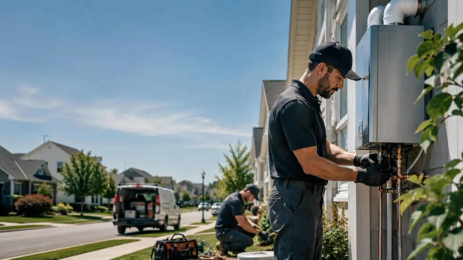 Tankless Water Heater Installation in Kennebunk, ME
